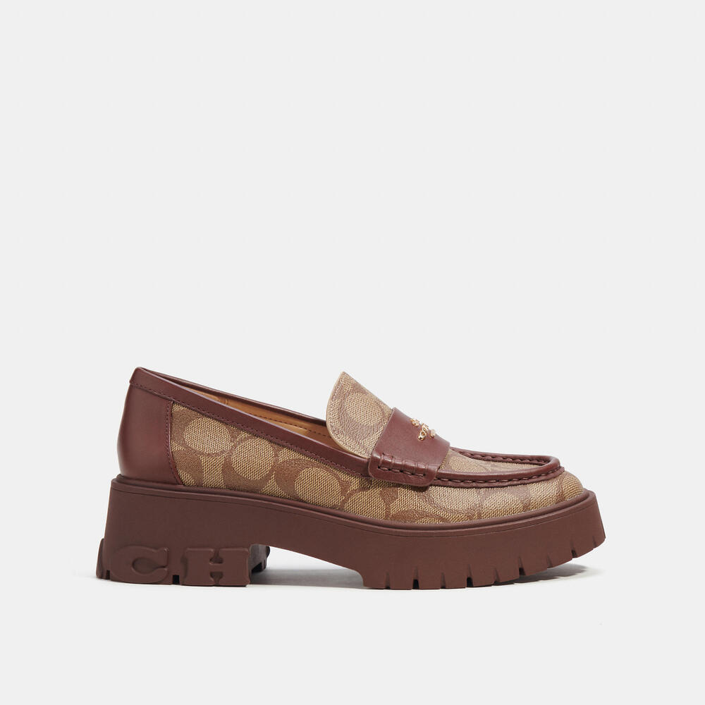 Ruthie Loafer In Signature Canvas - Picture 2 of 3